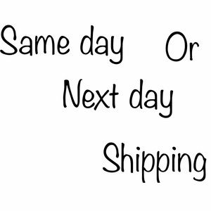 Same day or next day shipping